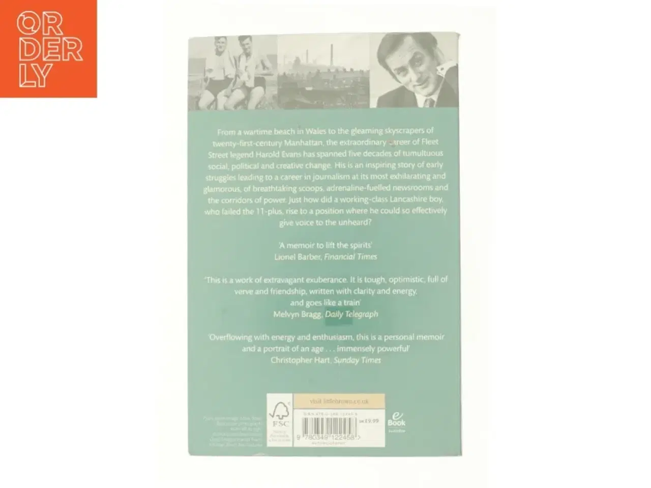 Billede 3 - My Paper Chase af Harold Evans (Bog)