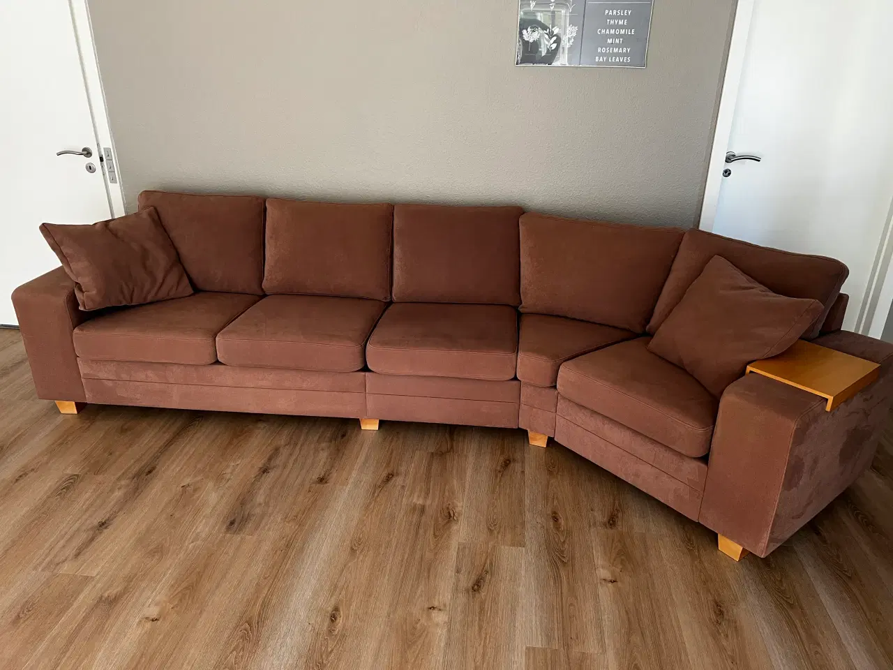 Billede 8 - Sofa, hjørnesofa, fløjl sofa 