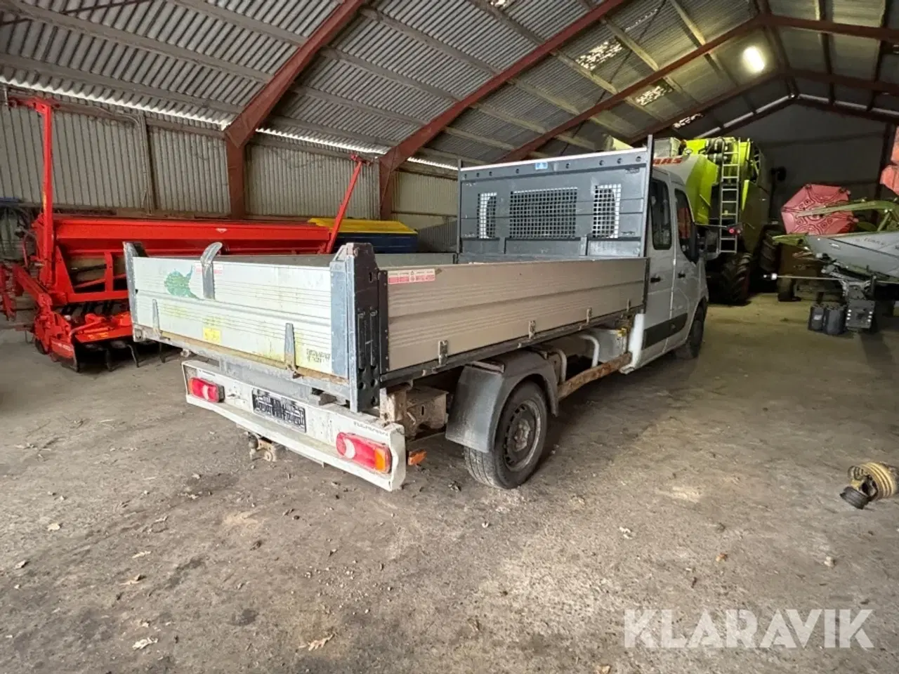 Billede 5 - Ladbil Renault Master med 3-vejs tip