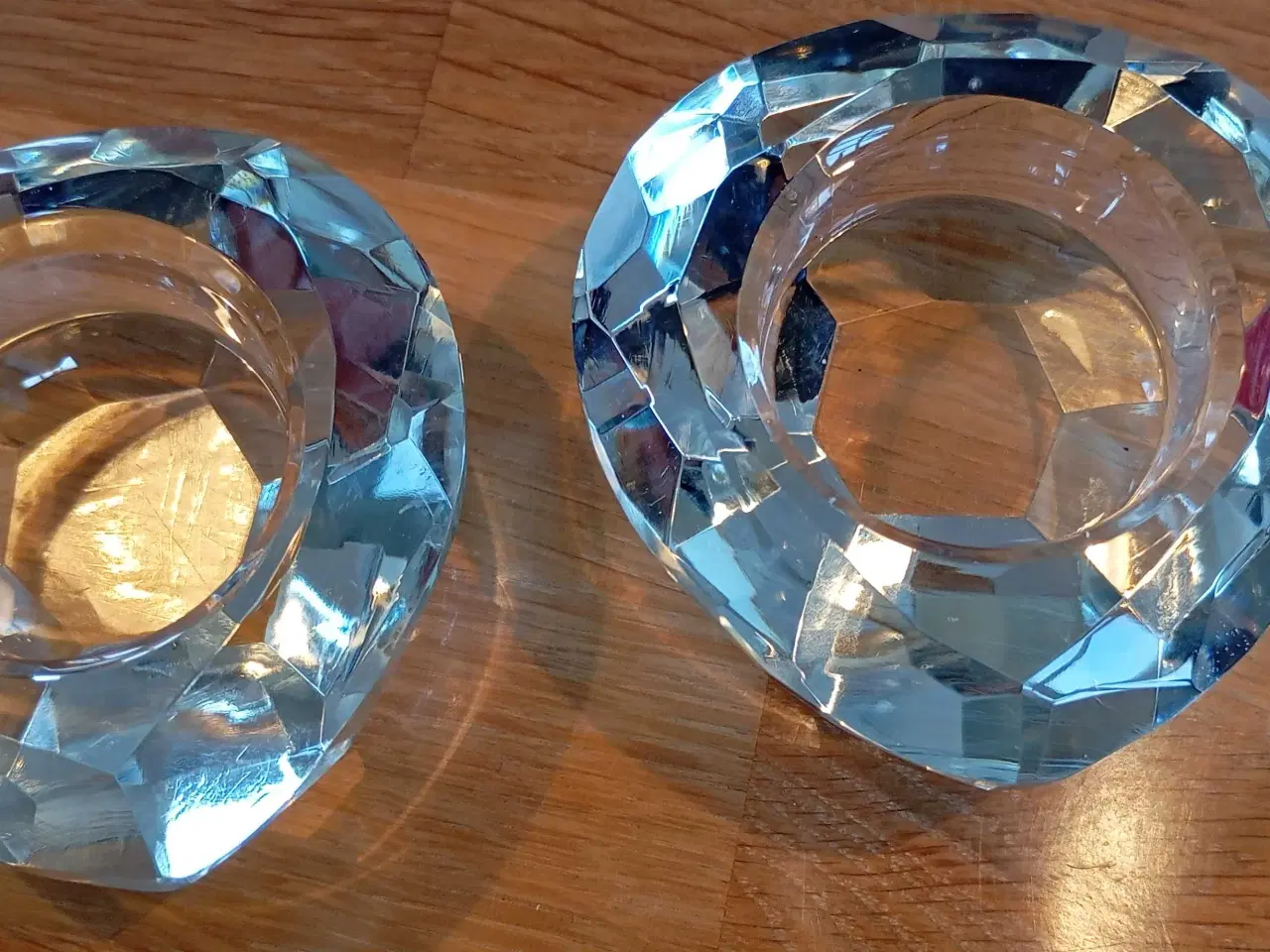 Billede 1 - Glas fyrfadsstager