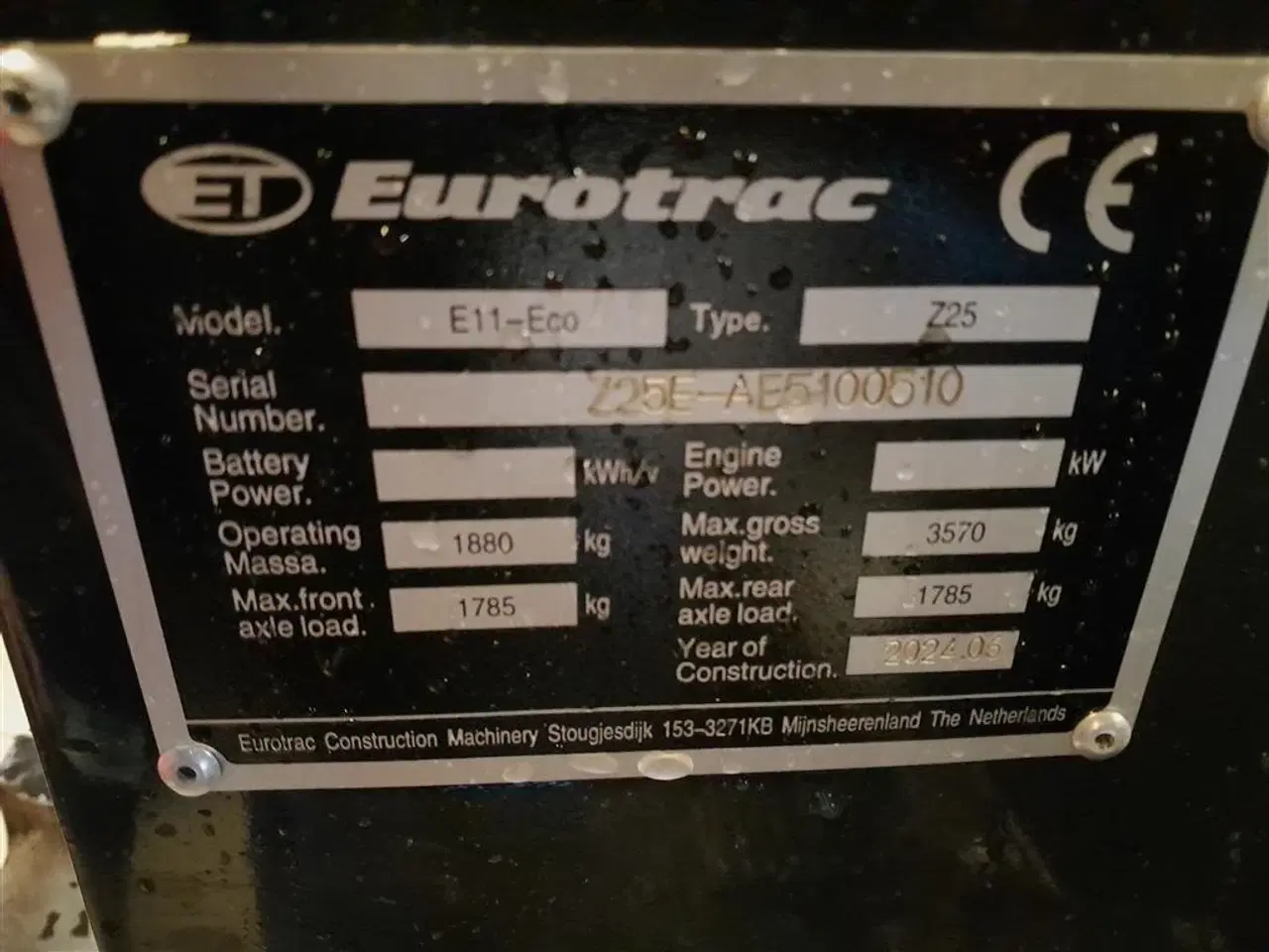 Billede 14 - Eurotrac W11-E