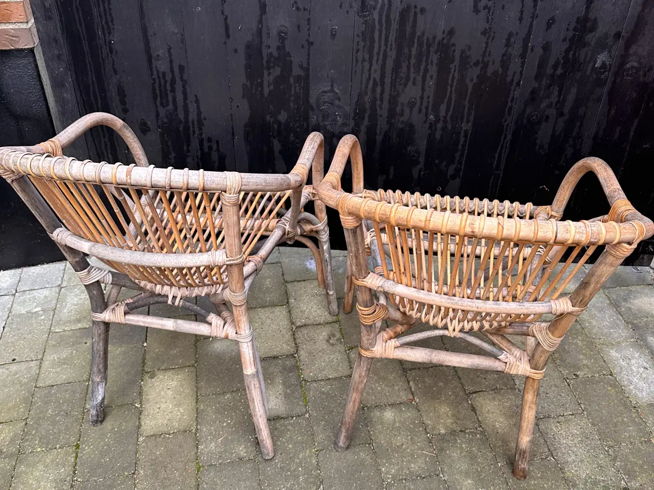 Billede 2 - Bambus stole - kurve stole