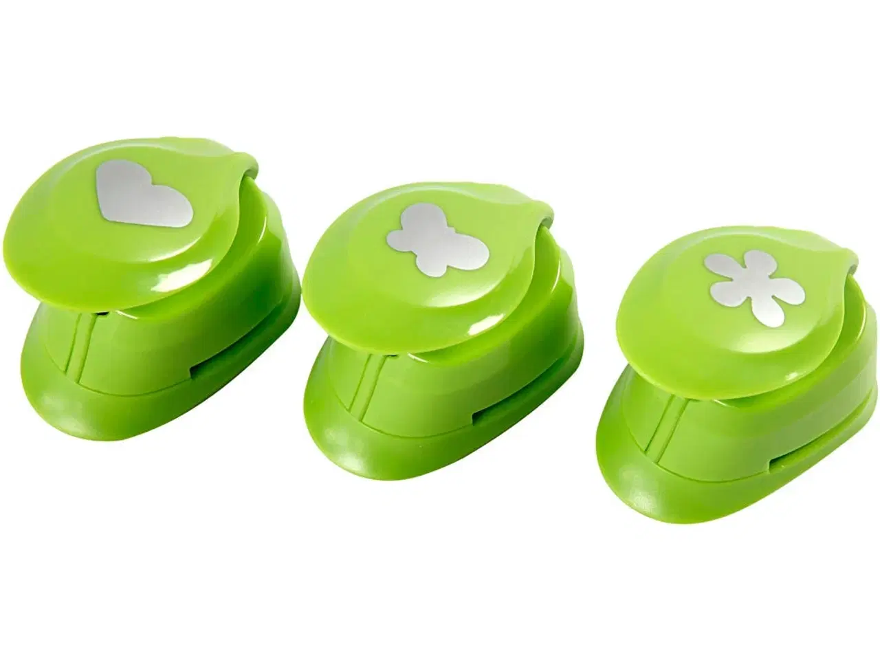 Billede 1 - Stansejern sæt 3 motiver 25 mm til kreative projekter