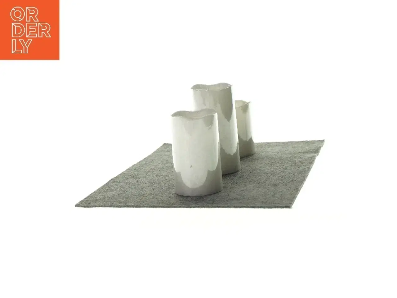 Billede 2 - LED Bloklys (3 stk) fra Clas Ohlson (str. Ø:7/H: 13, 15 og 10 cm)