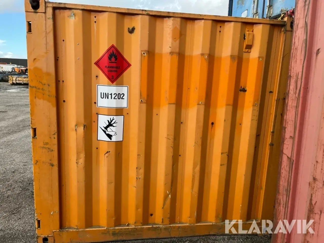 Billede 4 - Container Dancontainer 8Fod Med 1000liter tank