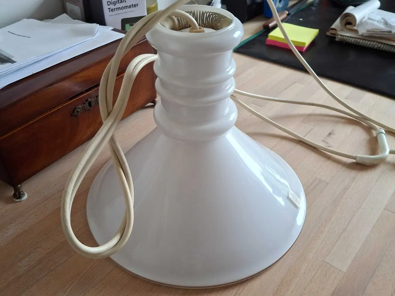 Billede 3 - 2 stk Holmegaard loftlamper