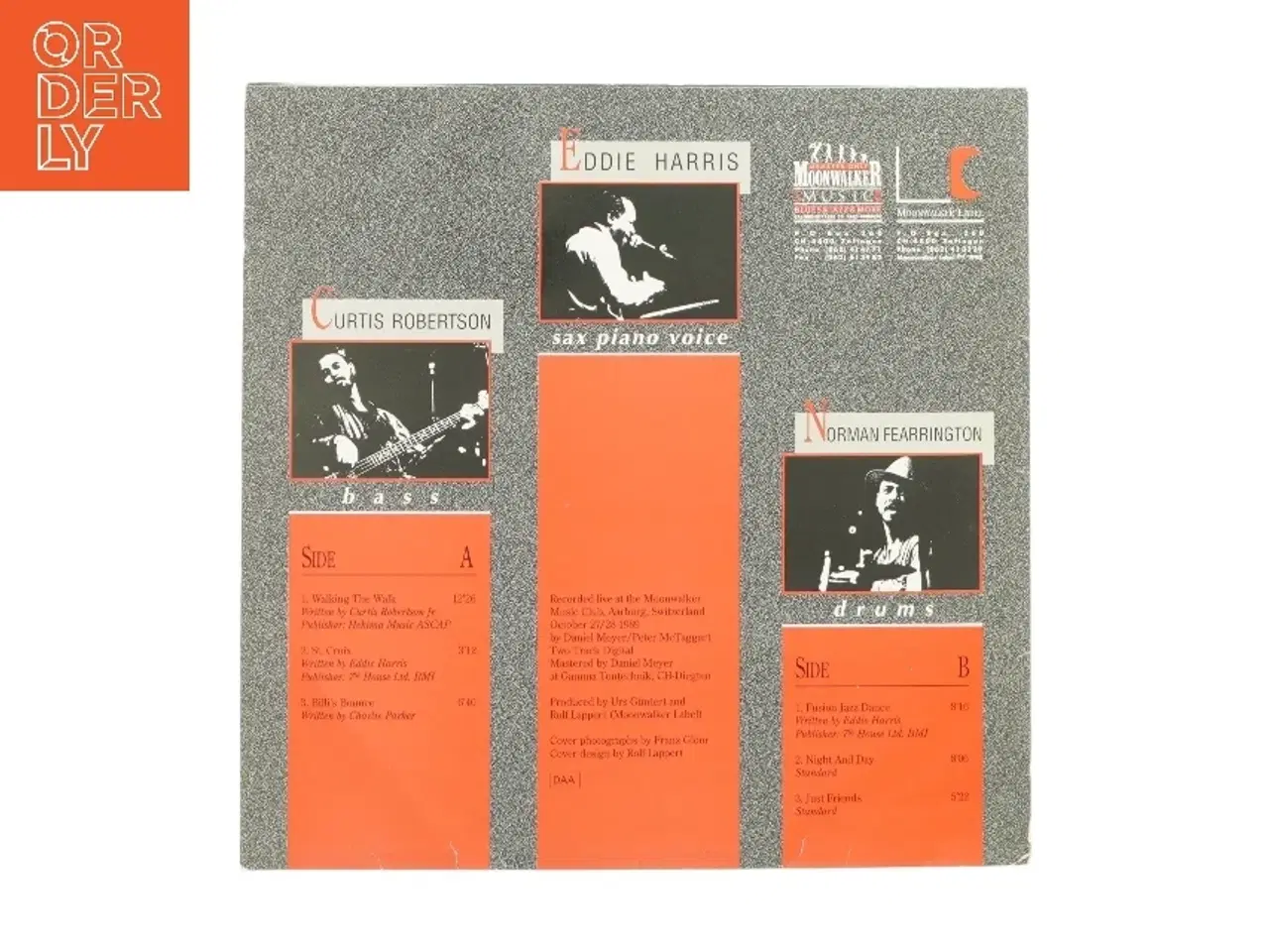 Billede 3 - At the moonwalker af Eddie Harris fra LP