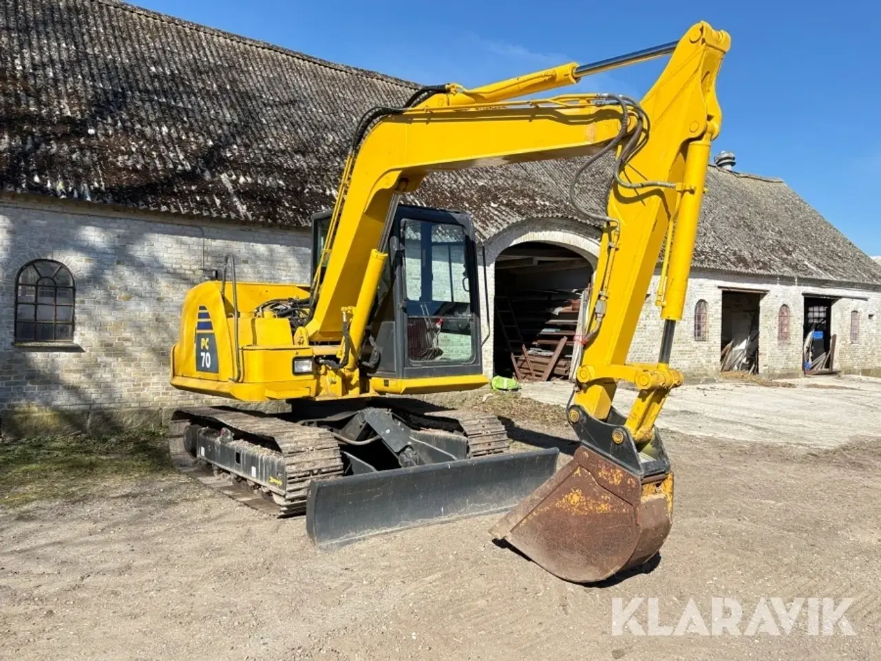 Billede 3 - Gravemaskine Komatsu Pc70-8
