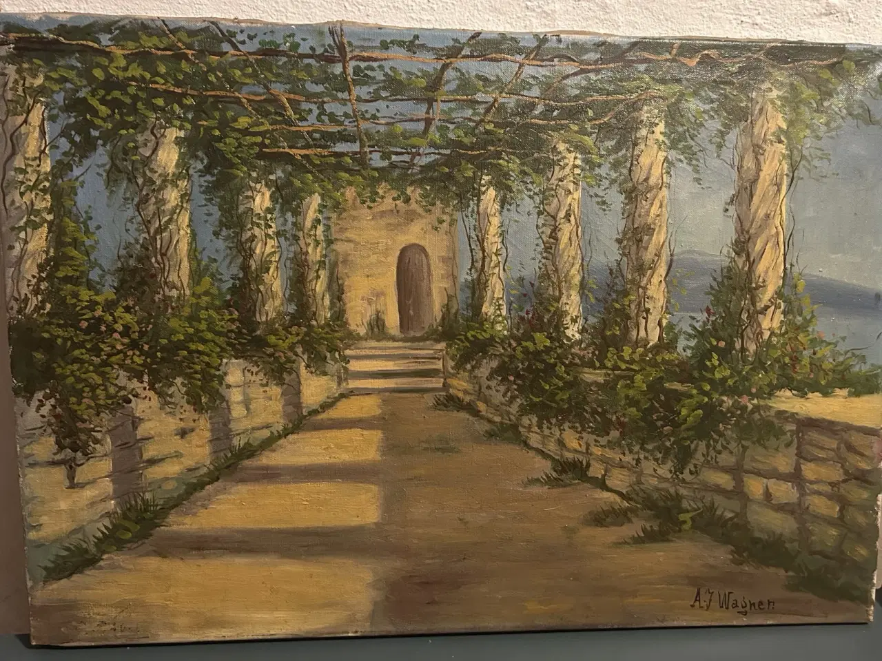 Billede 1 - A J Wagner maleri