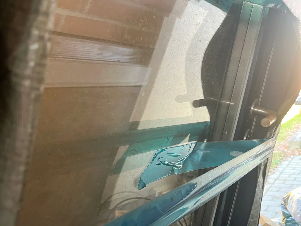 Billede 5 - Rationel træ/alu yderdør med klar glas. Og vindue