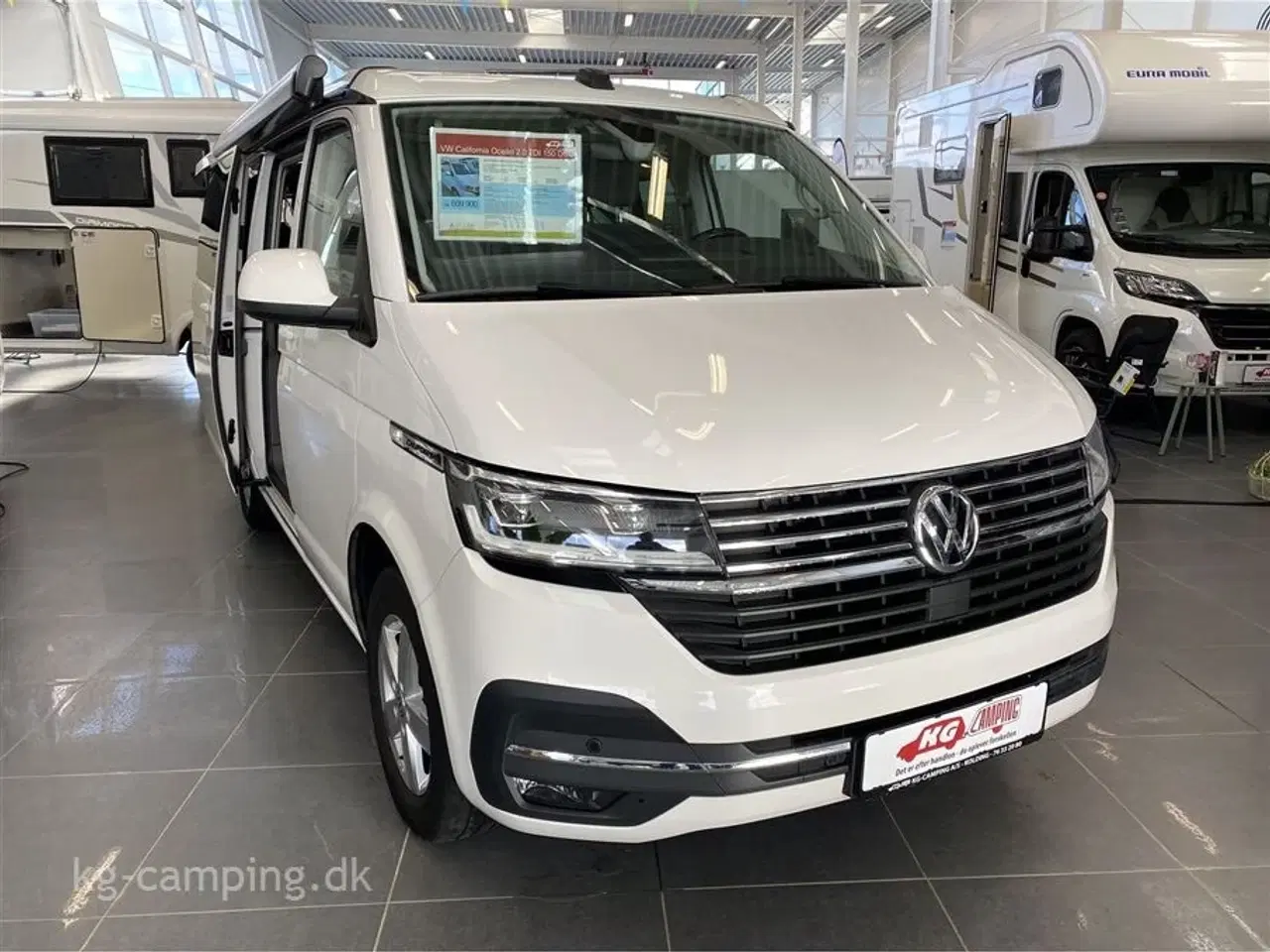 Billede 5 - 2021 - VW California Ocean 2.0 TDI 150 DSG   Super velholdt lille California van med DSG gear
