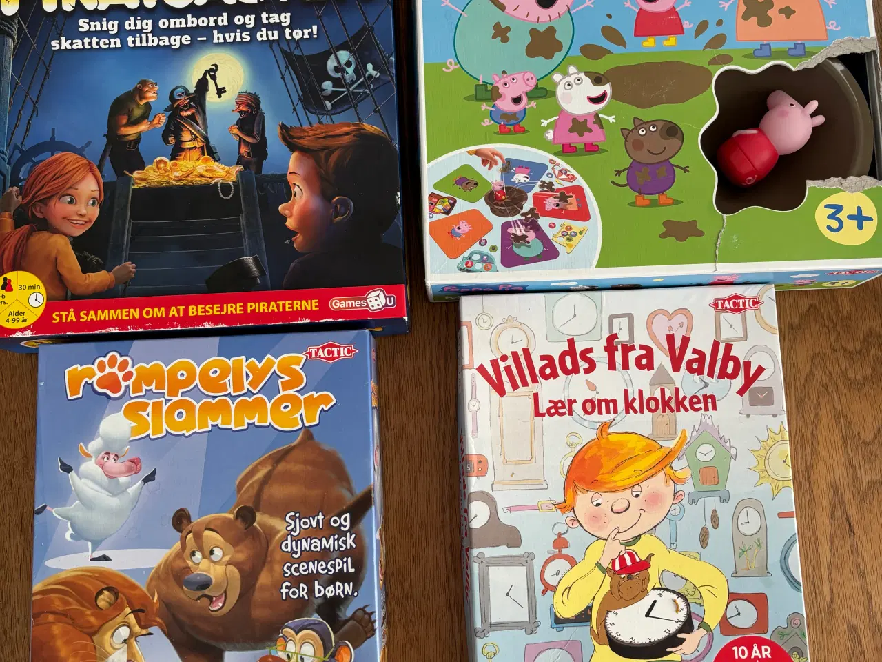 Billede 1 - 4 stk børnespil