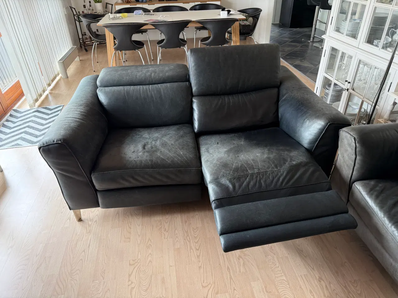 Billede 4 - 2 personers og 3 personers lædersofaer
