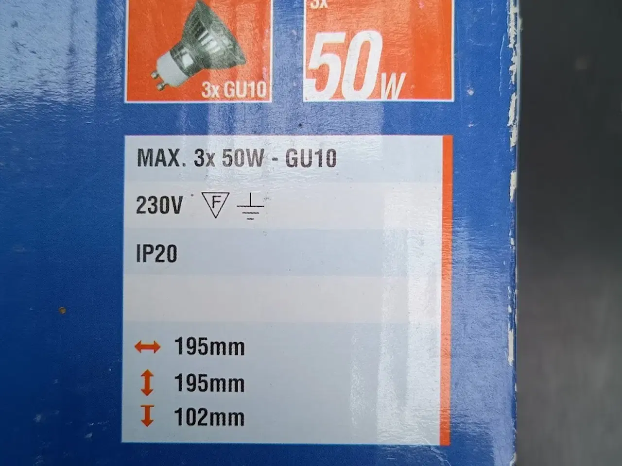 Billede 3 - Loftslampe 220 volt