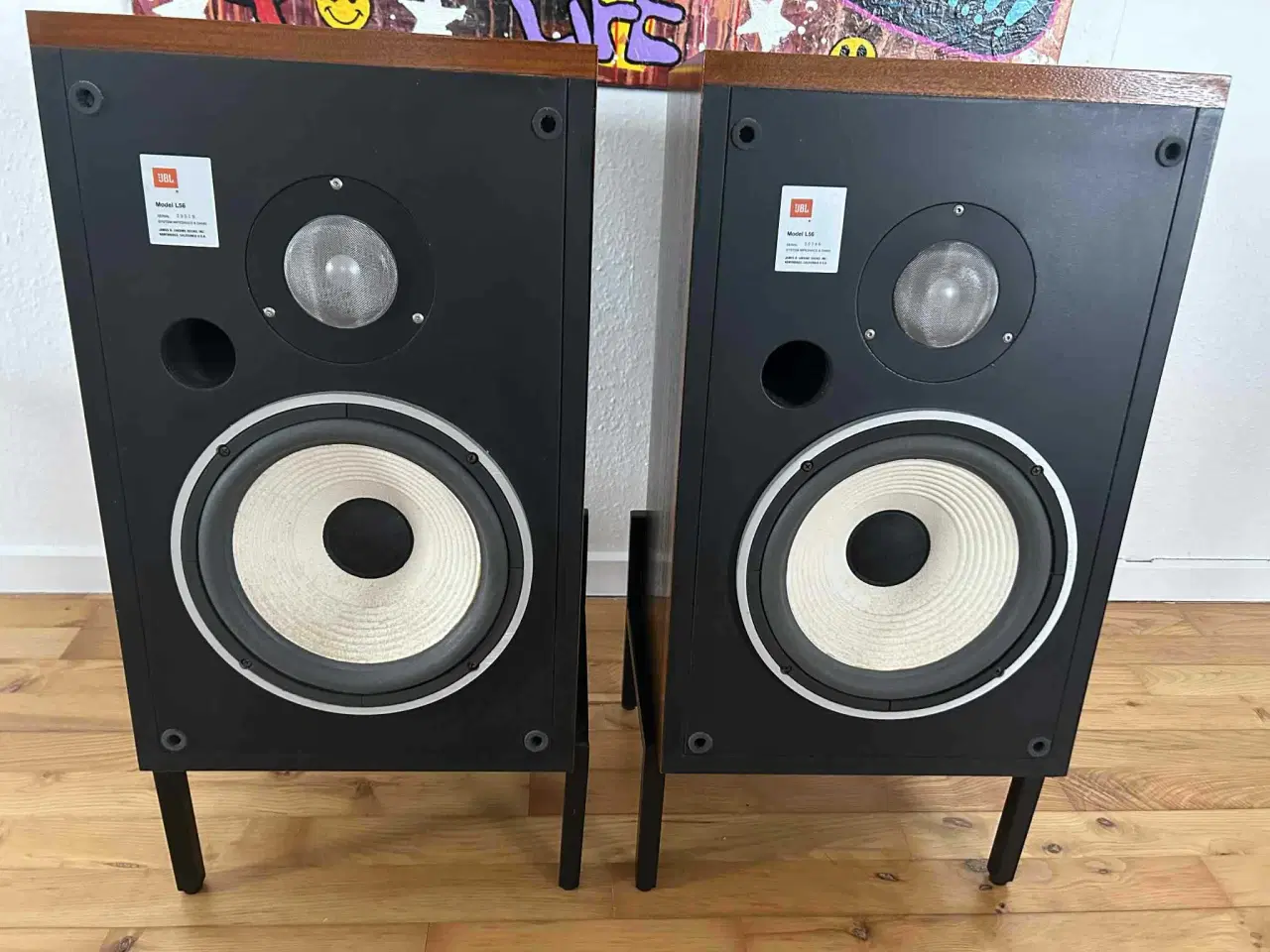 Billede 1 - JBL L56. Fremragende vintage højttalere