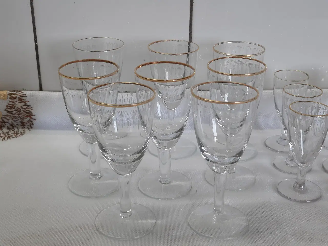 Billede 3 - Kongeå glas fra Lyngby Glasværk
