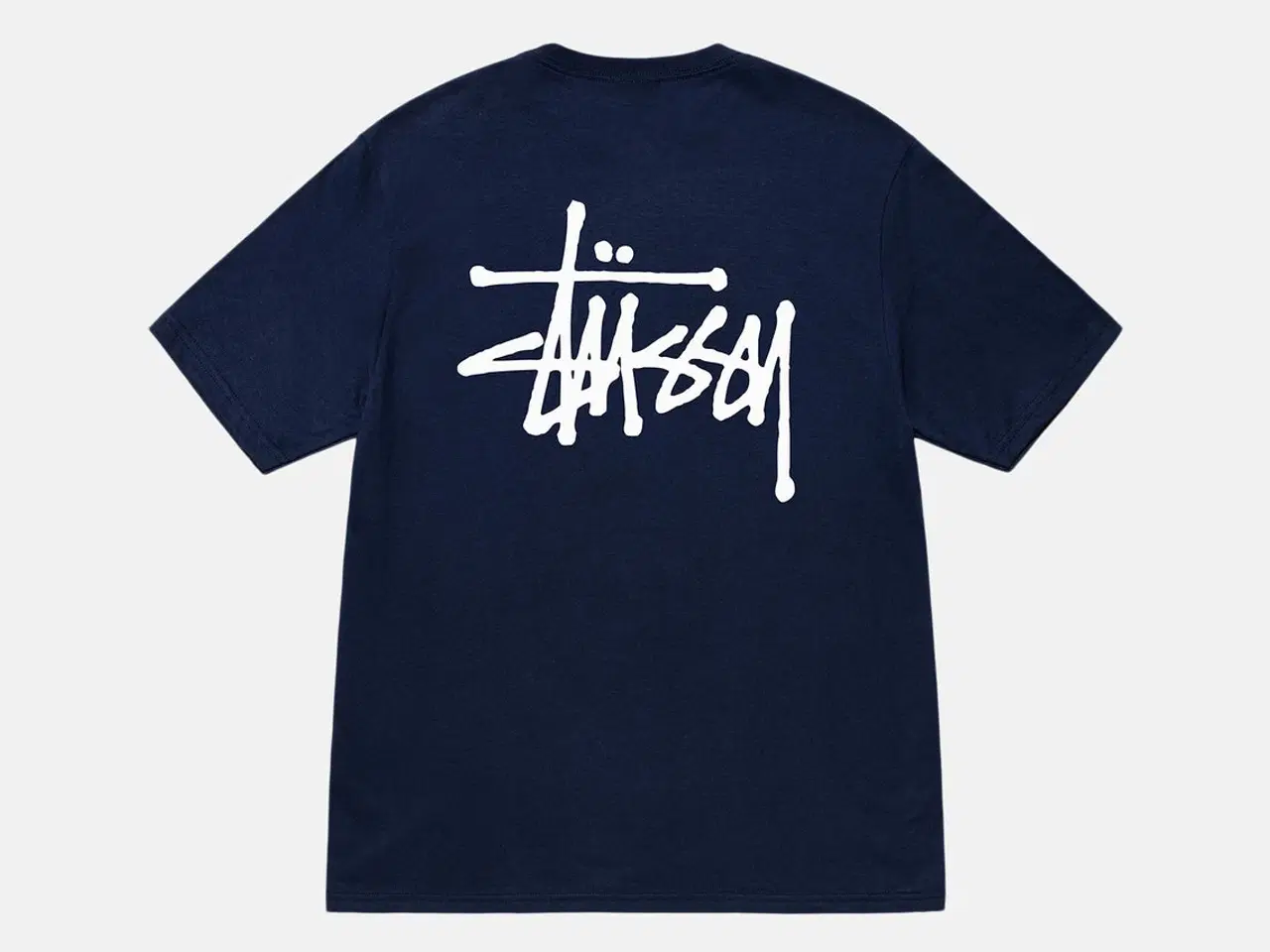 Billede 1 - Stussy Basic Tee Navy