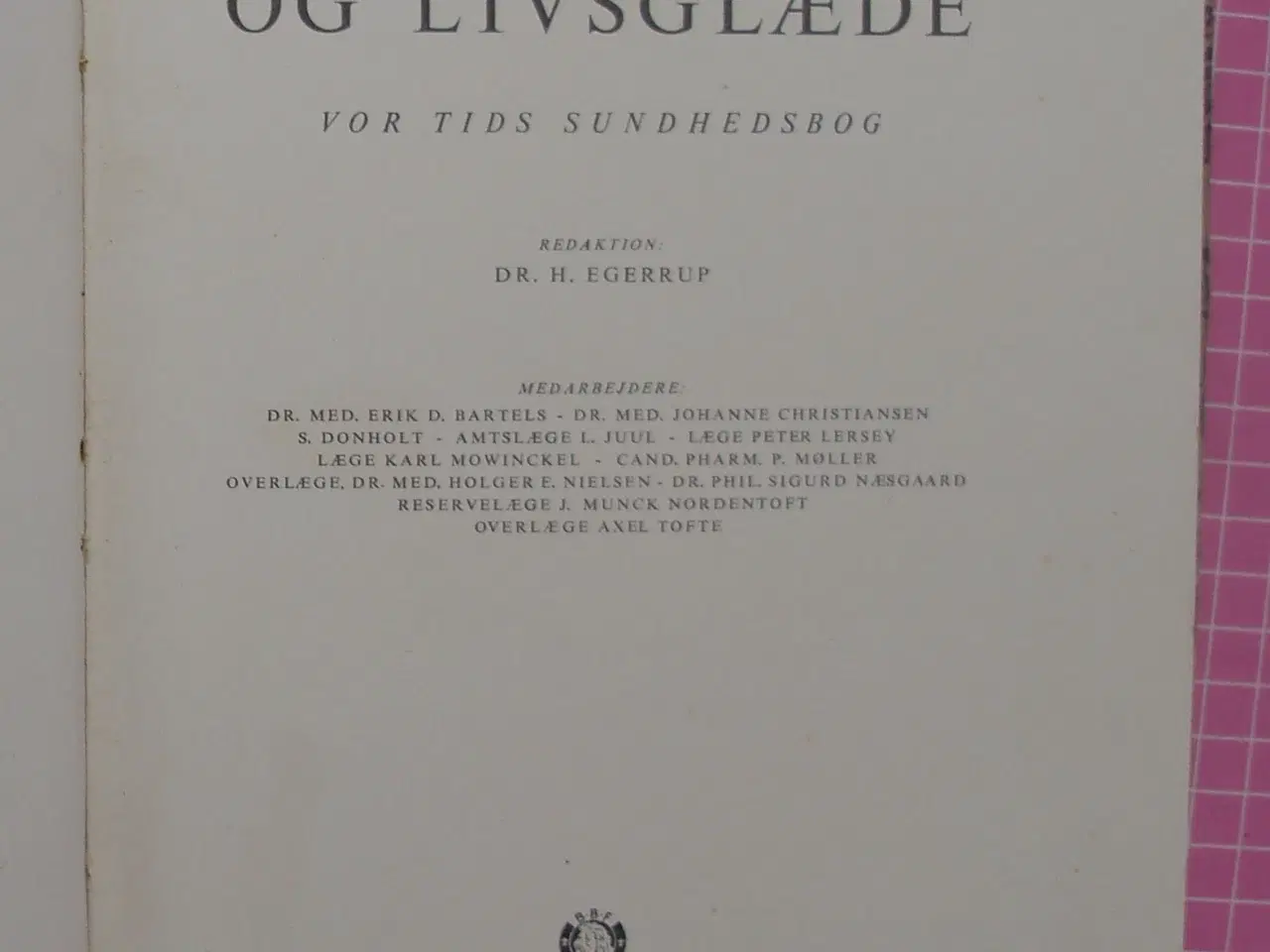 Billede 2 - Sundhed og Livsglæde 1945