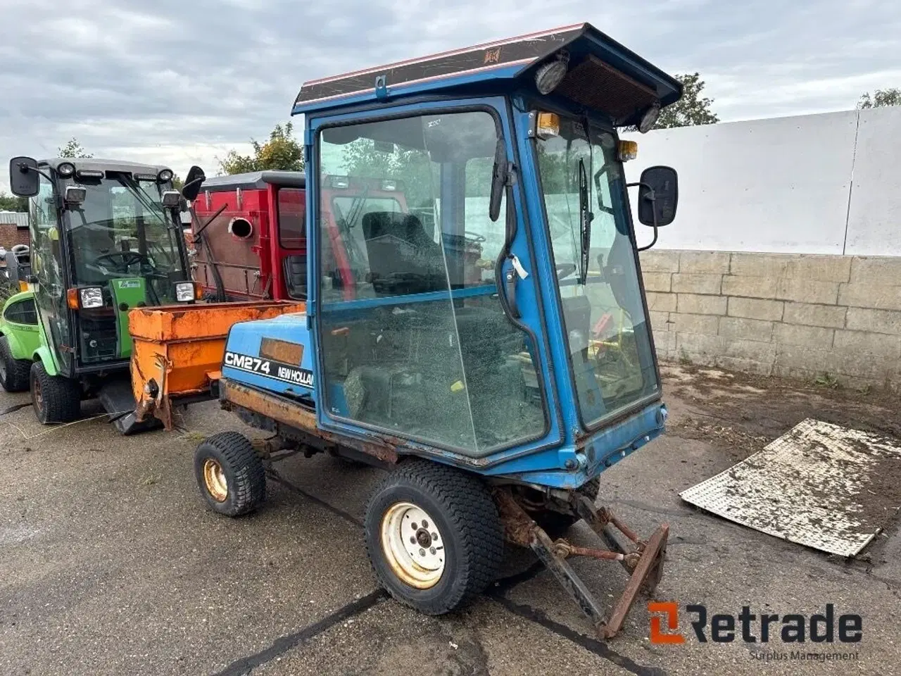 Billede 2 - New Holland CM274 Med HYDROMANN 100H saltudlægger