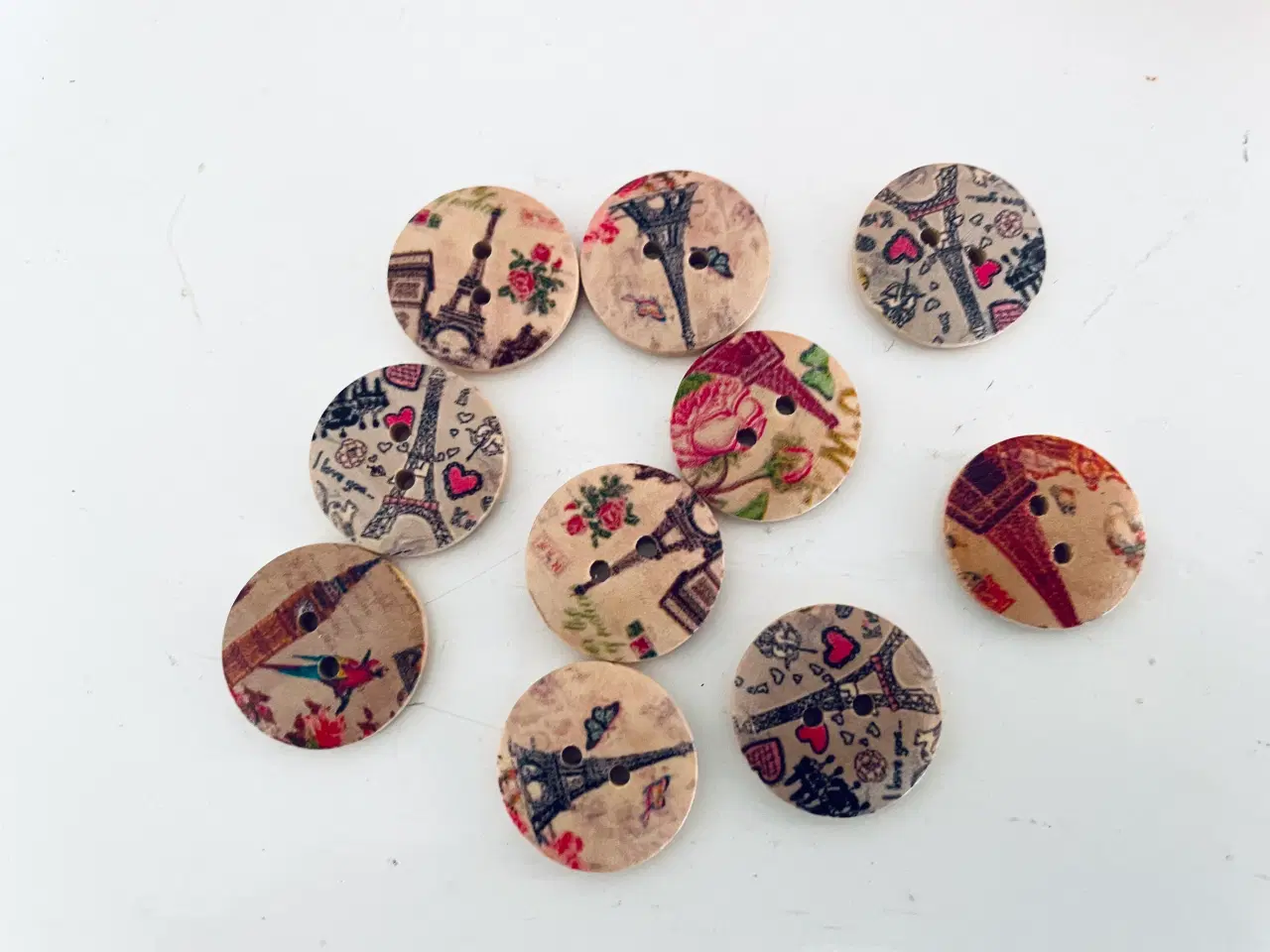 Billede 3 - Knapper 10 stk.