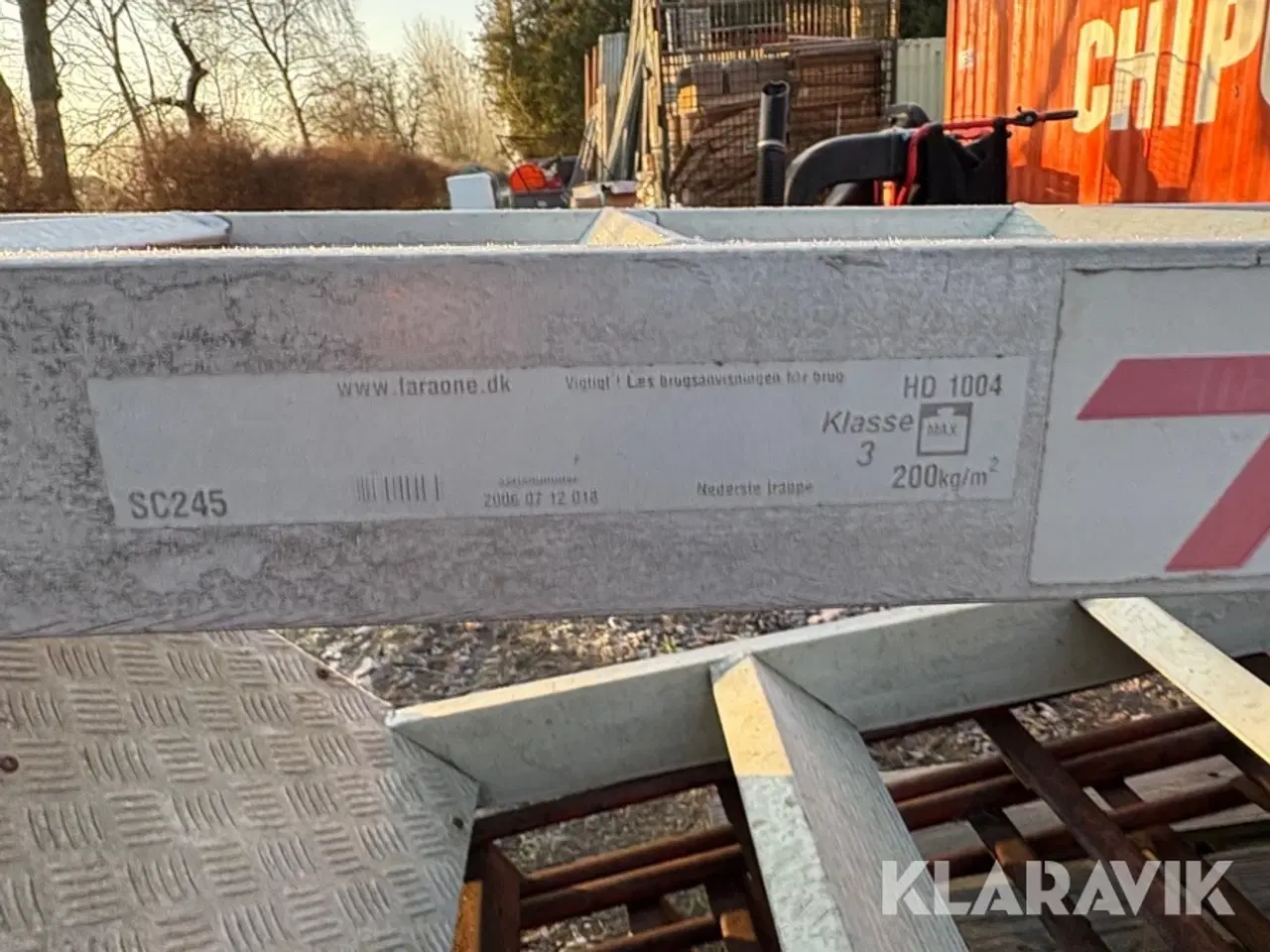 Billede 4 - Larone nedsænket Stillads trapper Fararone Sc245