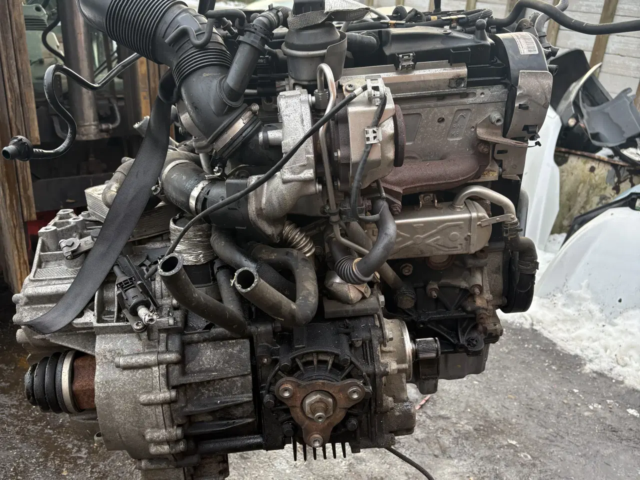 Billede 2 - Motor og gearkasse vw tiguan 