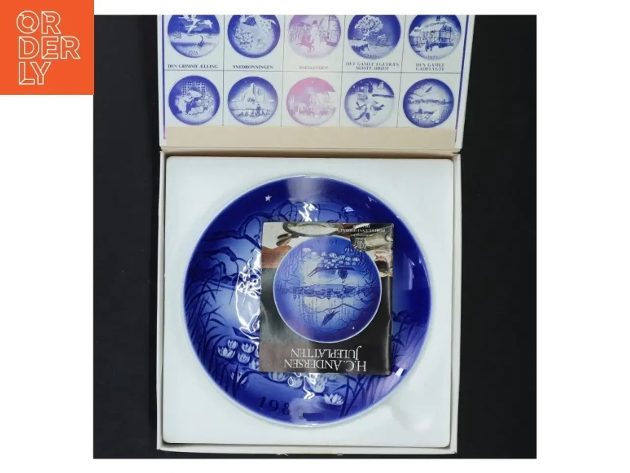 Billede 7 - H.C. Andersen Juleplatte 1984 fra Desiree (str. Ø 19 cm)