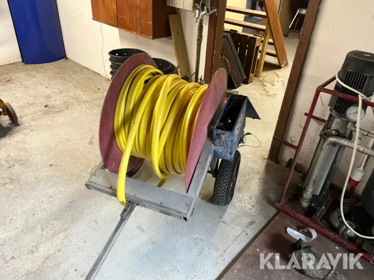 Billede 2 - Pumpe med slange trailer Grundfos PWB-GFS-60LV