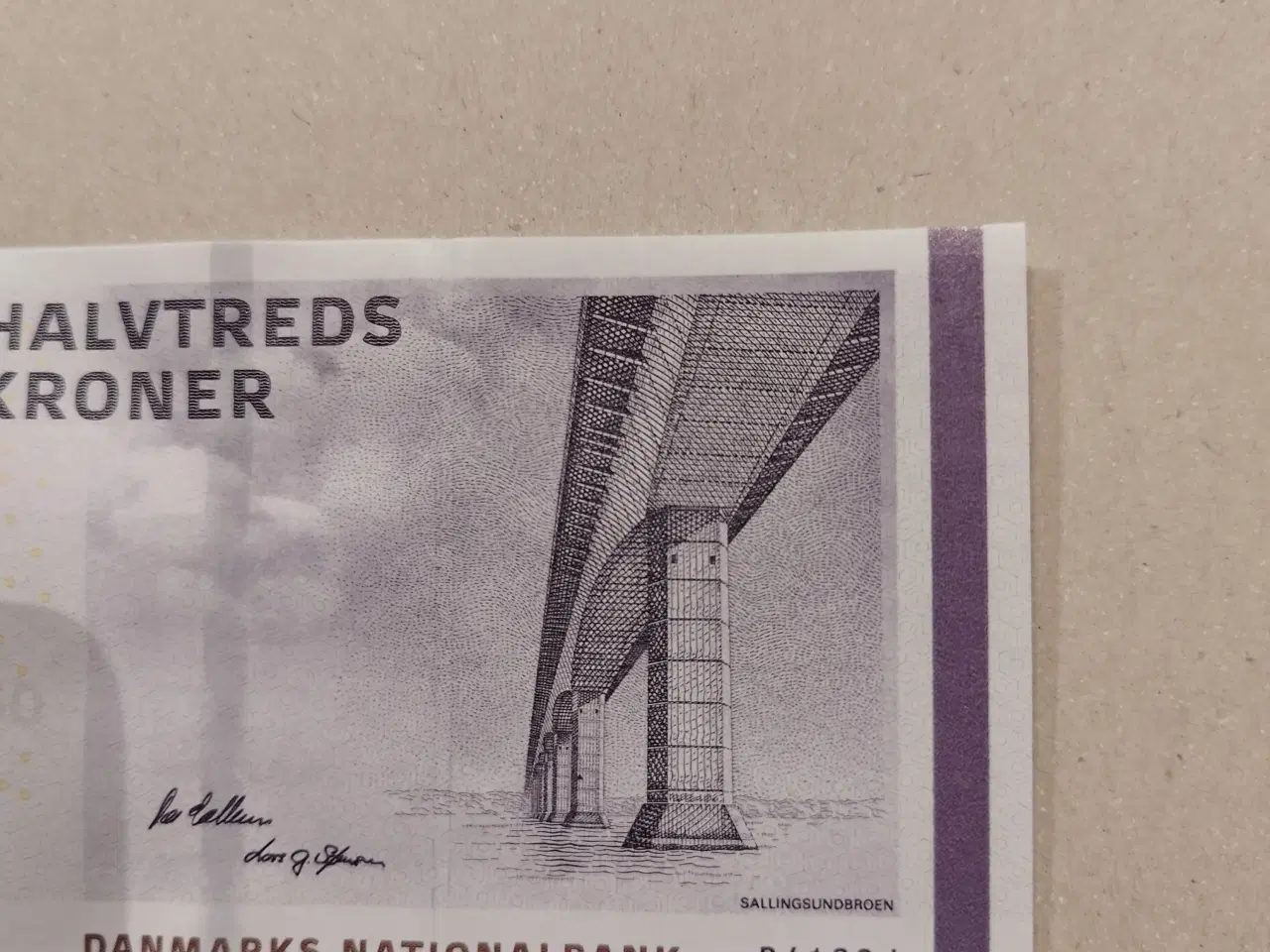 Billede 4 - 50 Kroner. Bankfrisk. Fra 2016