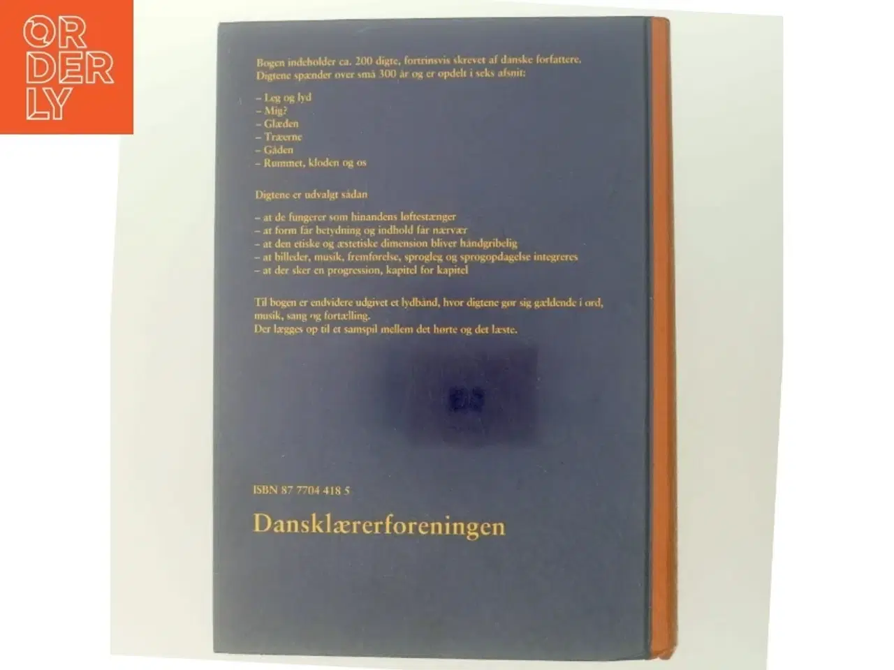Billede 3 - Digtenes stemmer - skolebog fra Dansklaererforeningen