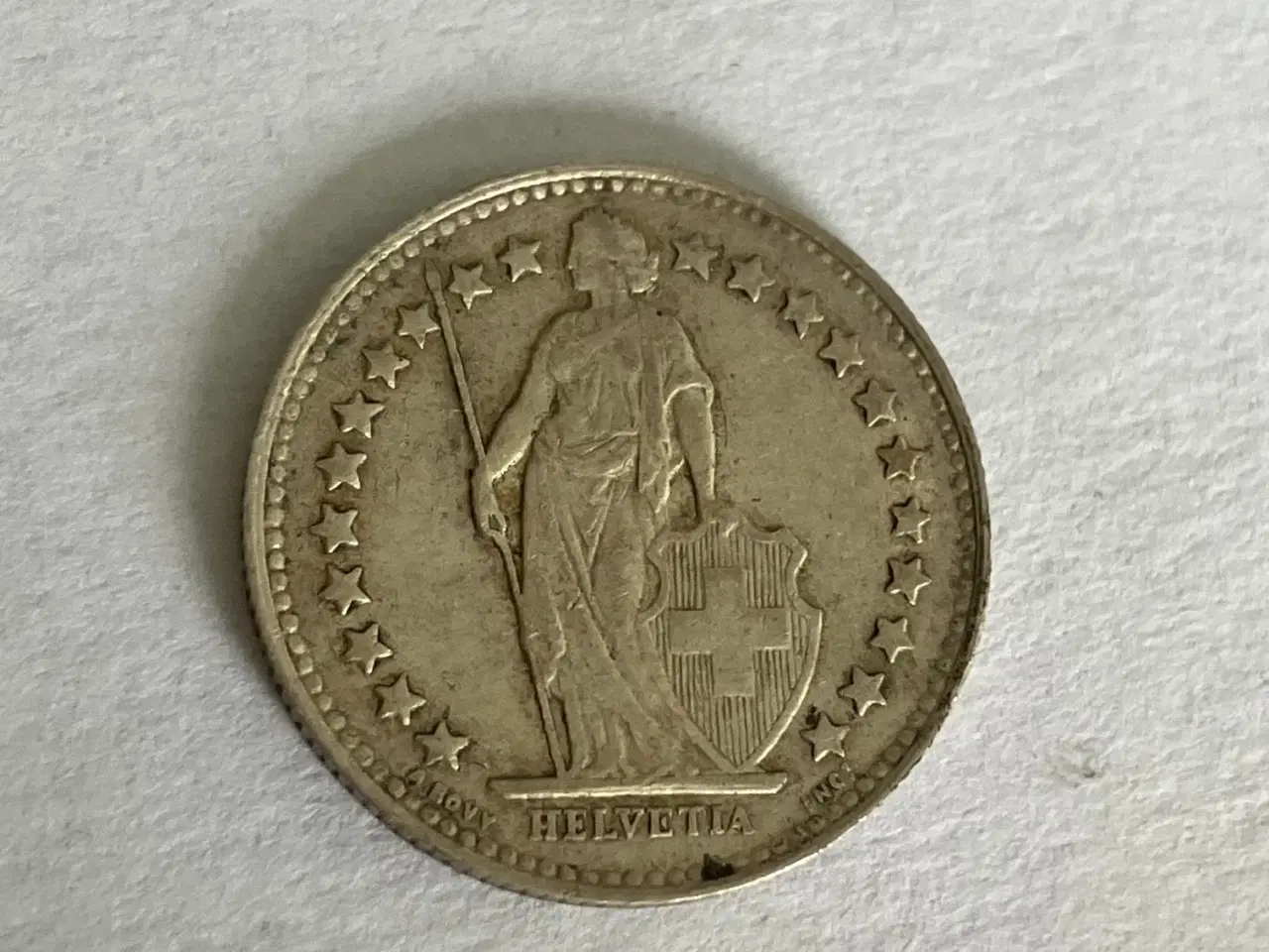 Billede 2 - 1/2 Franc Switzerland 1952
