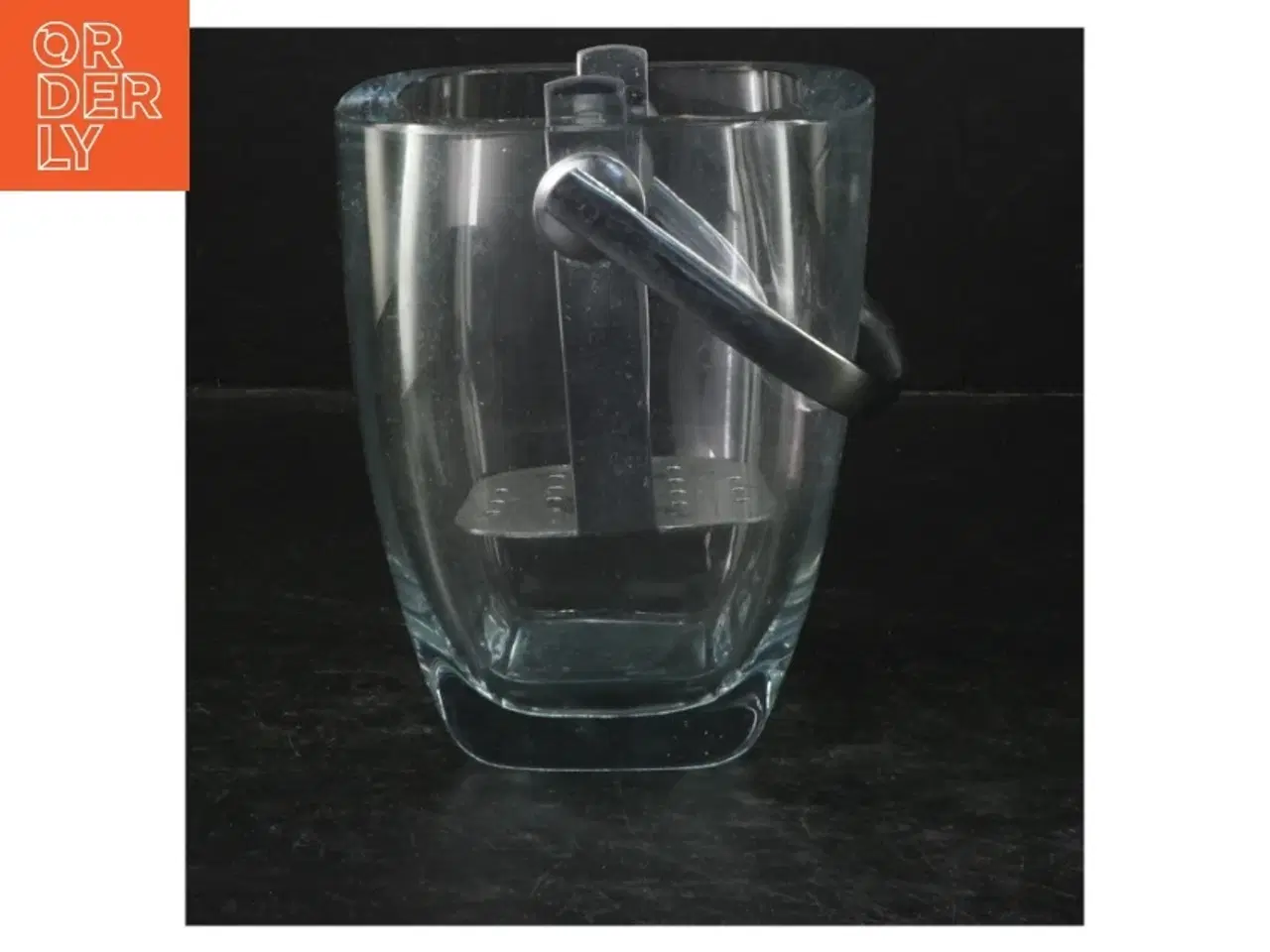Billede 3 - Isspand i glas (str. 14 cm)
