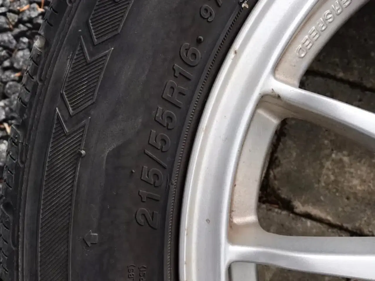 Billede 2 - 215/55-R16 / 4x114,3 Alufælge