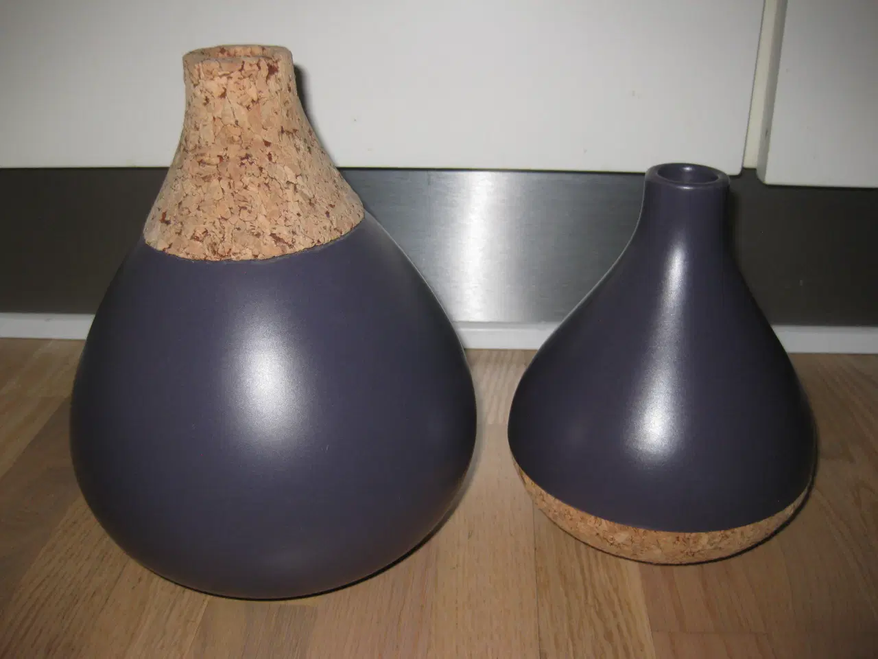 Billede 6 - 2 smarte vaser fra Bloomingville samlet