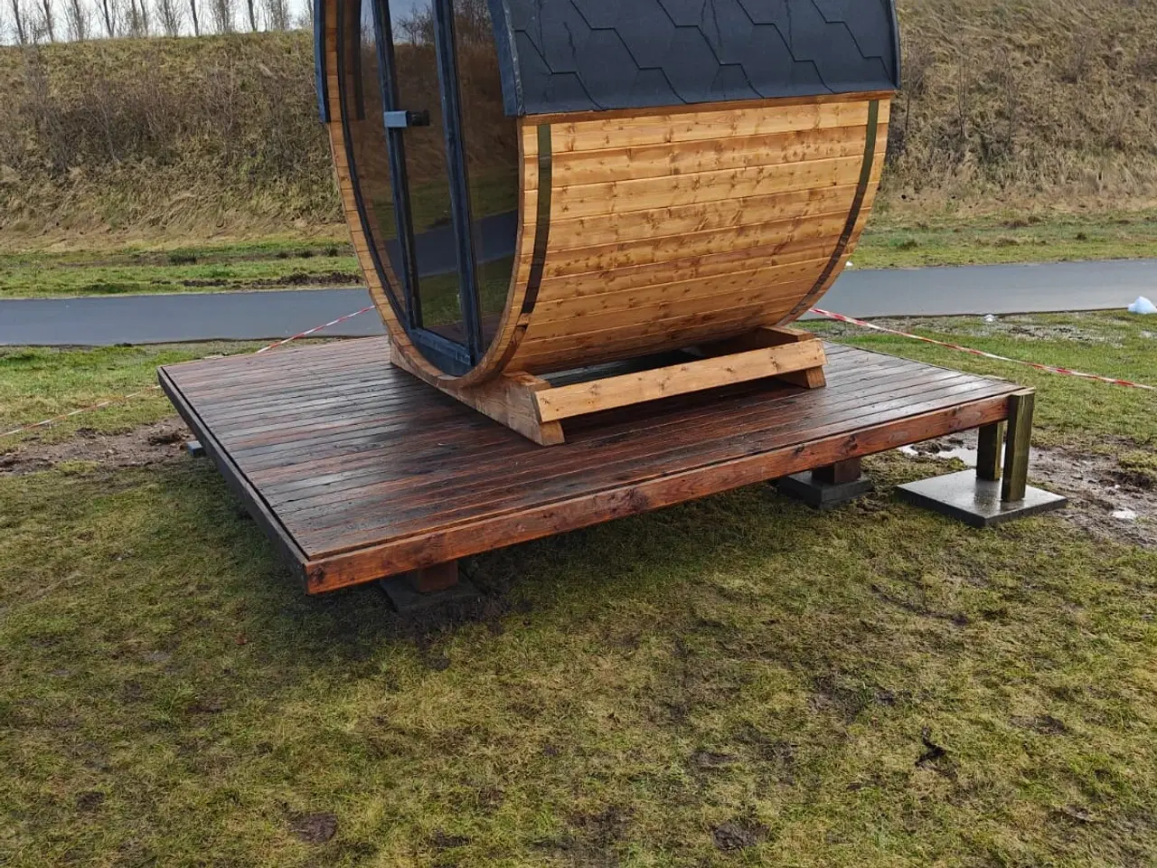 Billede 8 - Ny størrelse lille terrasse sauna til 3-4 personer