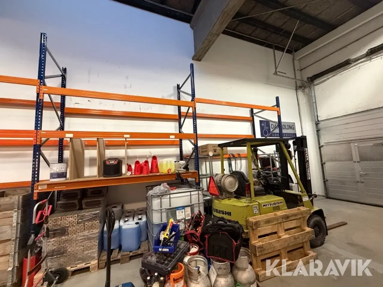 Billede 3 - Palle reol uden inventar