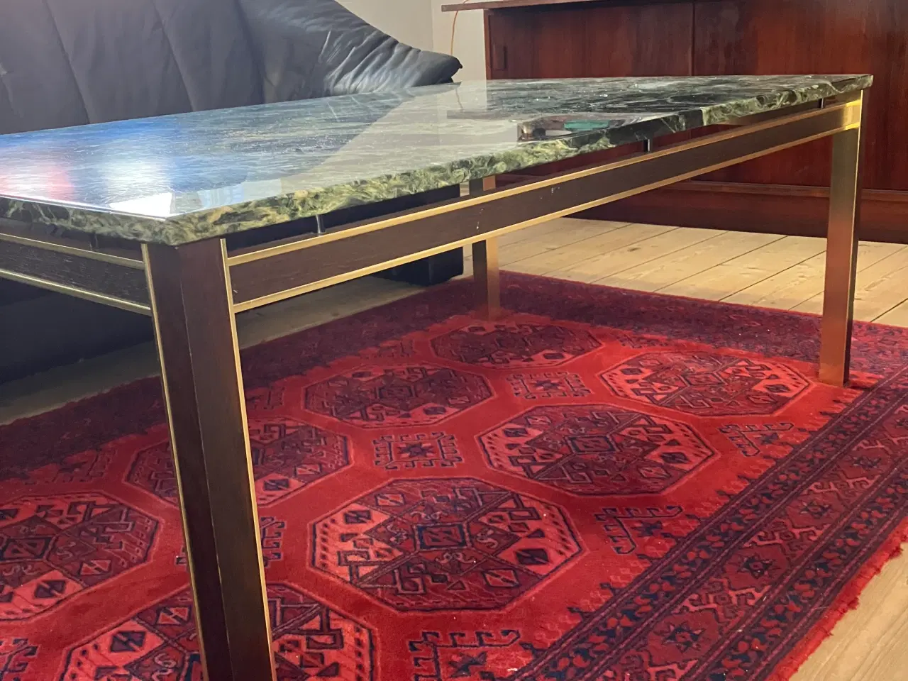 Billede 4 - Sofabord / grøn marmor