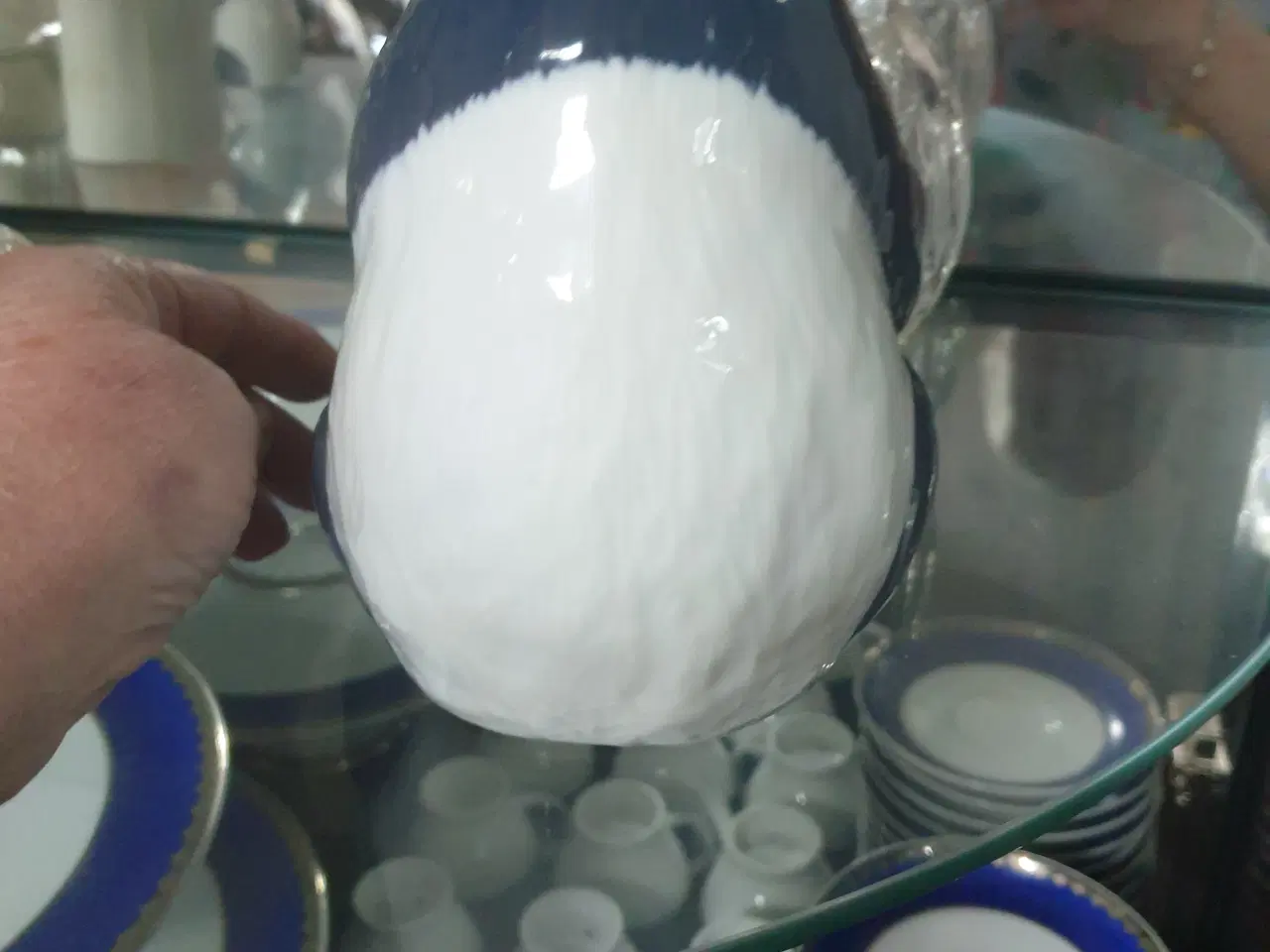 Billede 2 - Royal Copenhagen Spisende Panda 