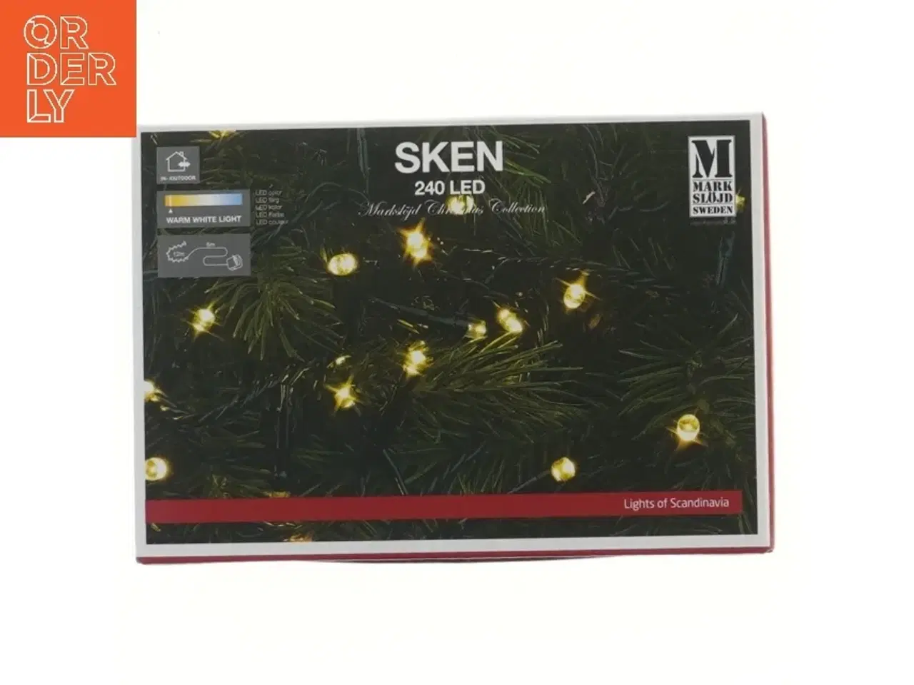 Billede 1 - Sken LED-lyskæde fra Marksljd (str. 1200 cm)
