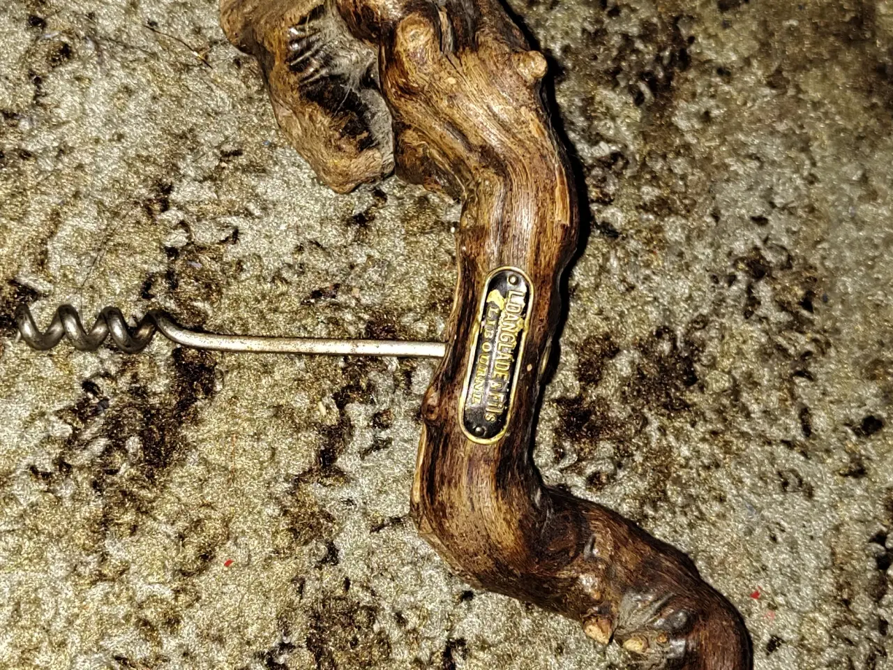 Billede 1 - Sjov prop trækker lavet som en knude/knast gren.