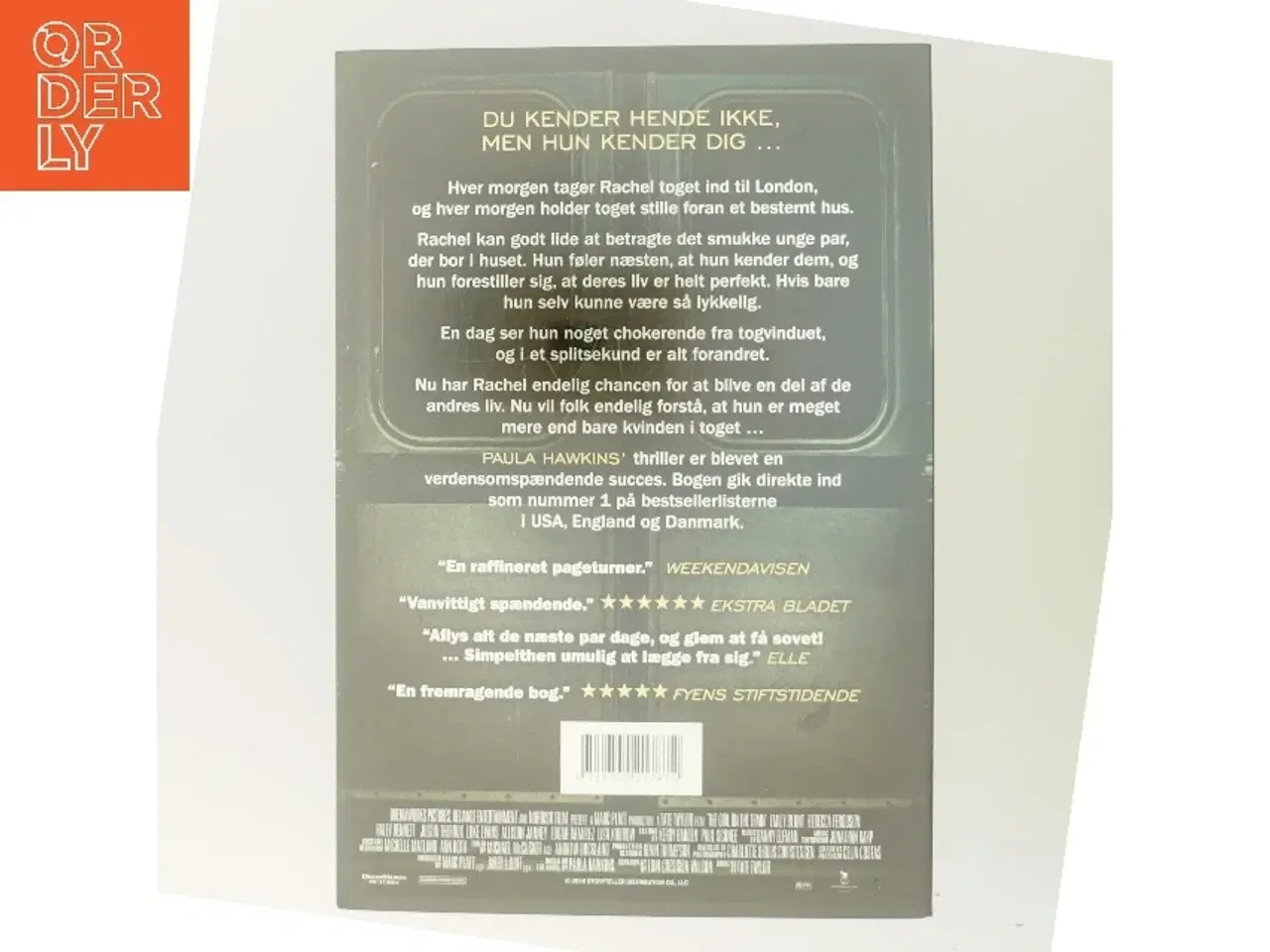 Billede 3 - Kvinden i toget : thriller af Paula Hawkins (Bog)