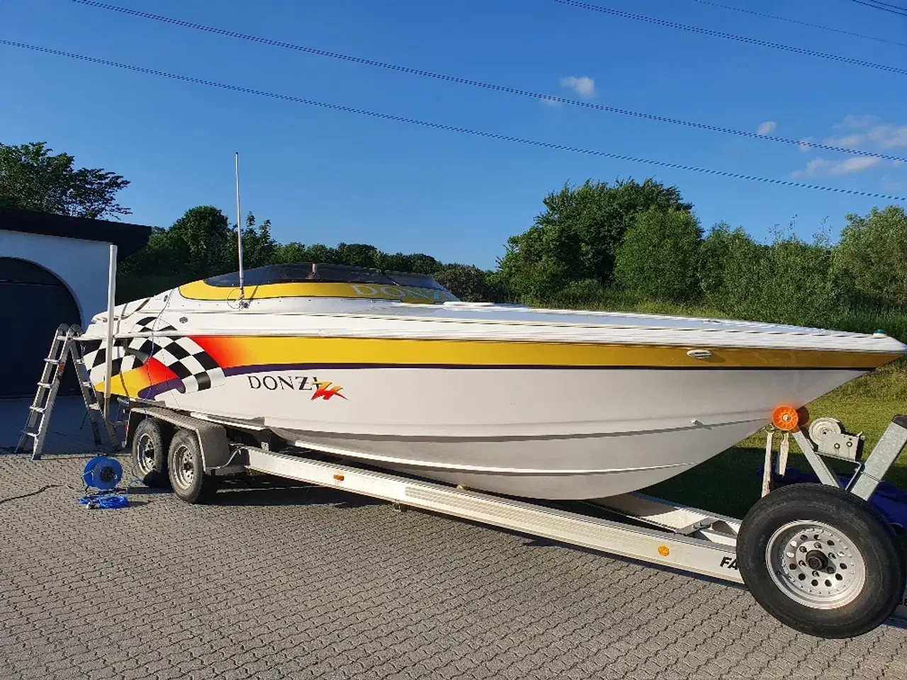 Billede 1 - Speedbåd Powerboat Donzi 2 x V8
