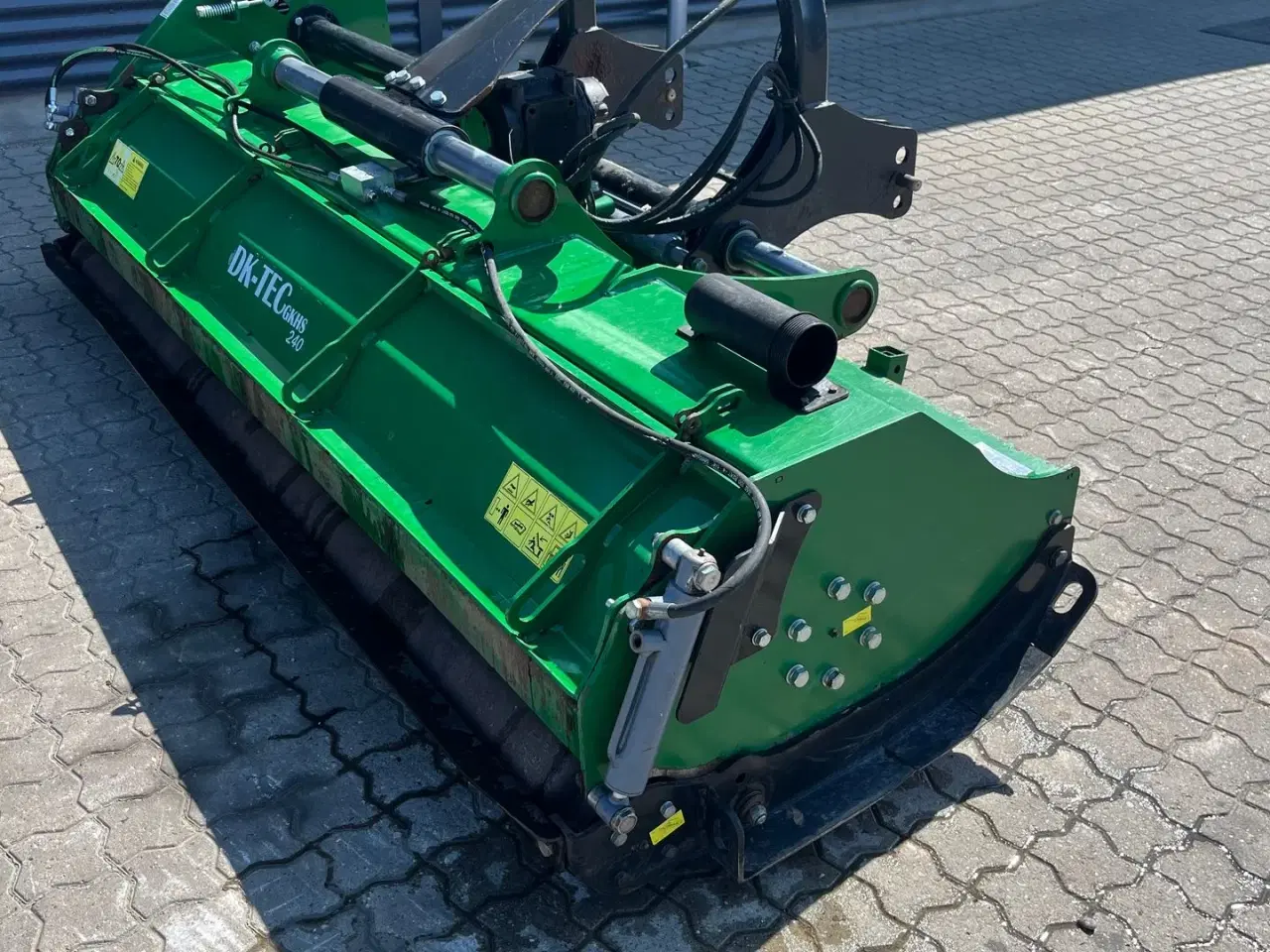 Billede 10 - DK-TEC slagleklipper  240 cm slagleklipper Hyd. sideforskydning