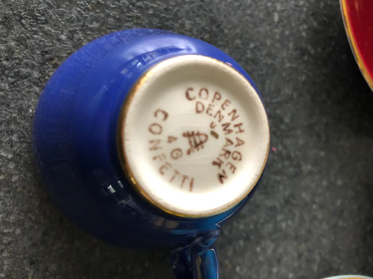 Billede 2 - Moccakopper, Aluminia, royal Copenhagen 