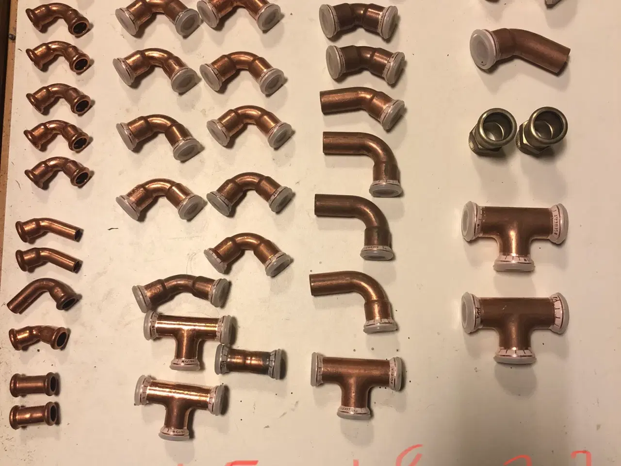 Billede 1 - Kobber pres fittings