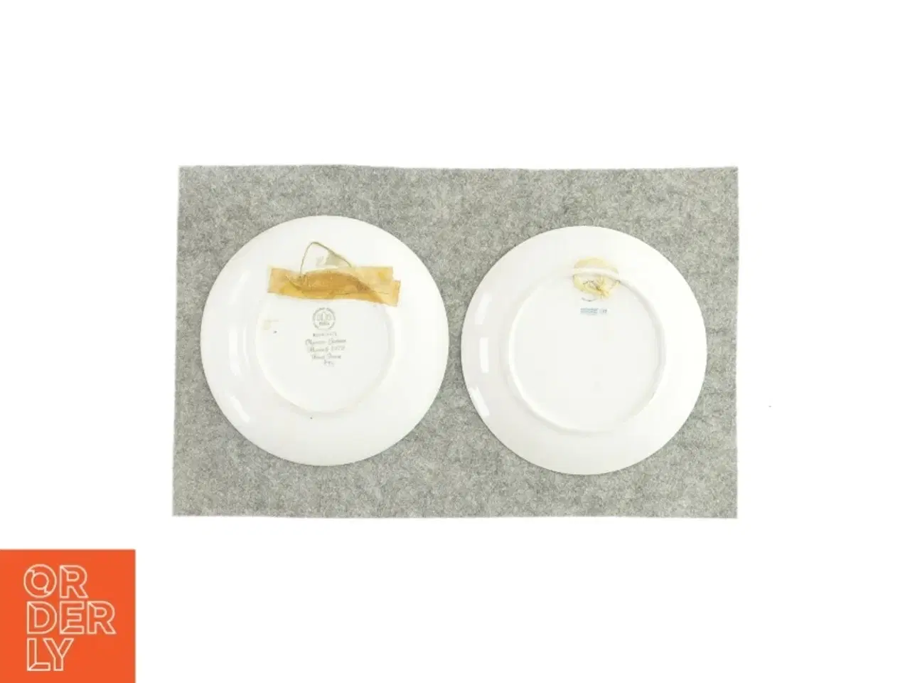 Billede 2 - Pynte tallerkener (2 stk) (str. Ø: 18 cm)