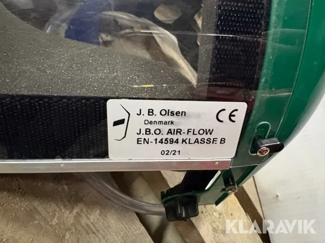 Billede 10 - Frisk luft masker og slange J. B. Olsen 2 masker