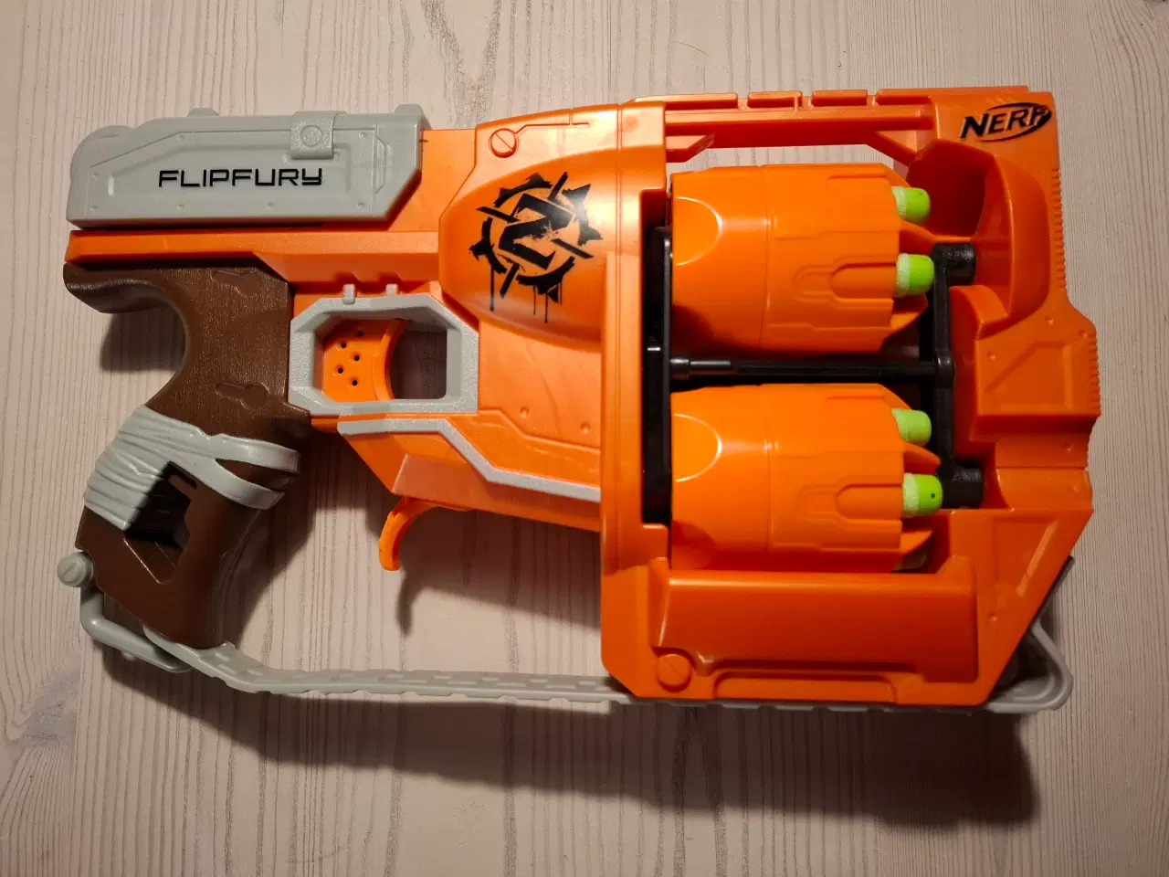 Billede 1 - Nerf Zombie Strike Flipfury pistol