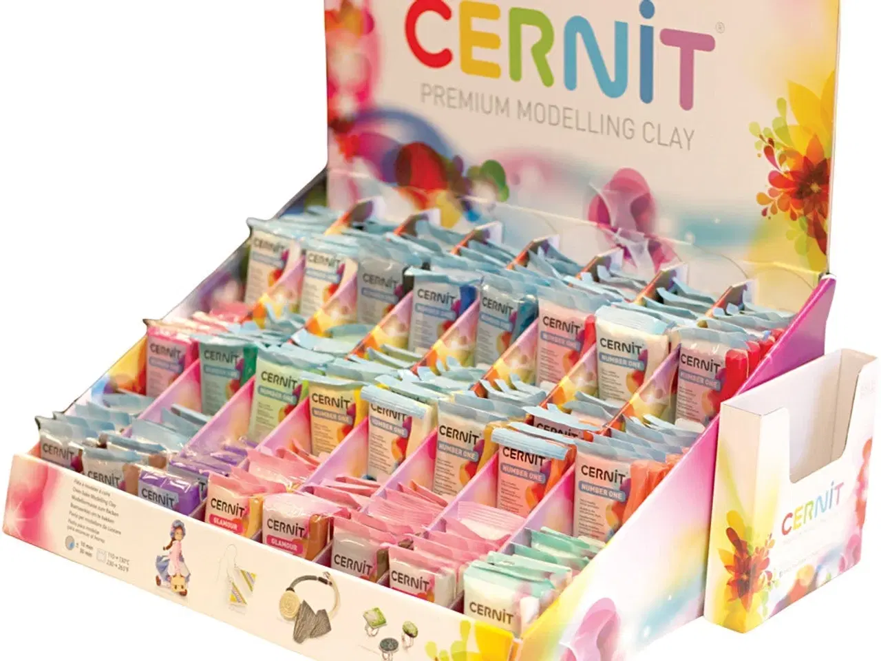 Billede 1 - Cernit, ass. farver, 24x6 pk./ 1 pk.