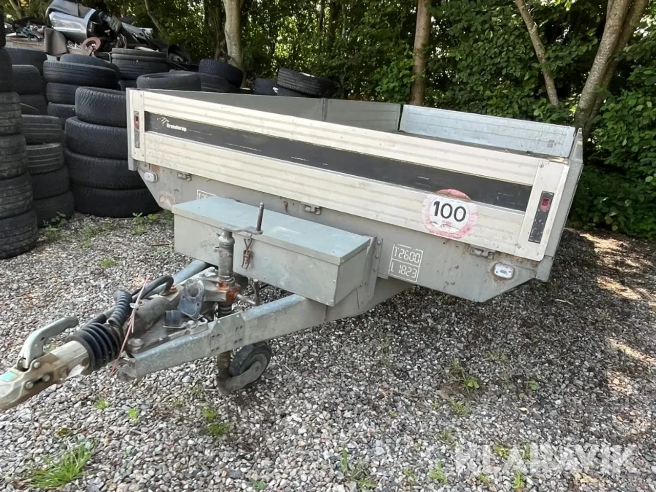 Billede 9 - Boggitralier Alu Brenderup 5420